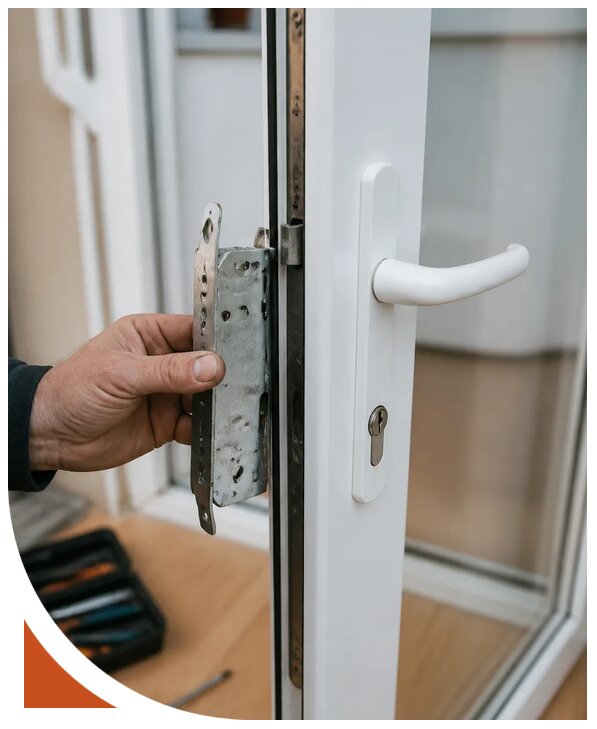 Ремонт замка пластиковой двери в Сатке от 2586 р. | Разлок-Стк